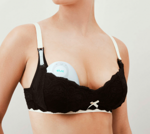 The Elvie Pump is wearable and discreet